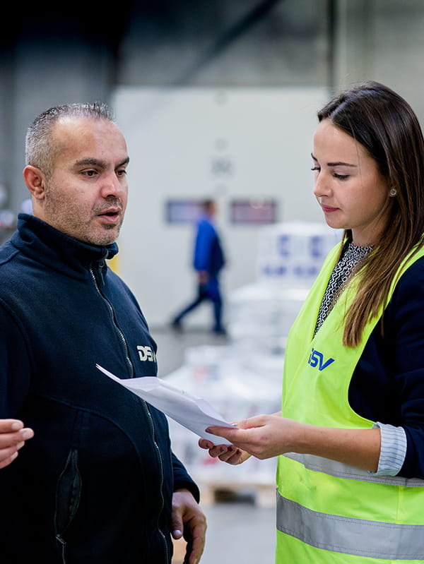 Teamleaders and supervisors DSV